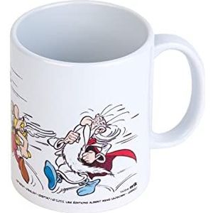 Grupo Erik - Mok Asterix en Obelix 350 ml | Officieel gelicentieerde keramische mok | koffie- en theemok, geek-cadeau-idee, verjaardag of Kerstmis