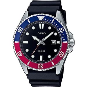 Casio Casual horloge MDV-107-1A3VEF, zwart, casual