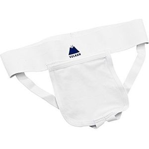 Vulk Liesondersteuning, atletische ondersteuning voor sport en training, beschermende jockstrap, ondersteuning en comfort, maat L