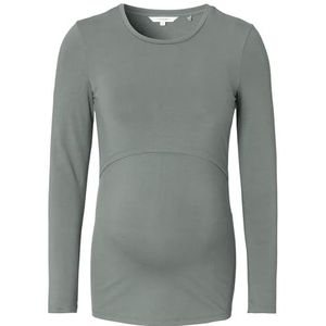 Noppies Nore Nursing bi-stretch top, maat L, T-shirt voor dames, Salie - N155