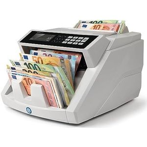 Safescan 2465-S - Biljettelmachine voor ongesorteerde biljetten met waardetelling en 7-voudige valsgelddetectie