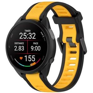 FTRONGRT Bracelet de montre 20 mm pour Garmin Forerunner 245 Music, confortable, bracelet de rechange en silicone souple pour Garmin Forerunner 245 Music., Garmin Forerunner 245 Music