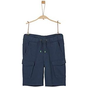 s.Oliver Junior Casual jongensshorts, 5798, donkerblauw