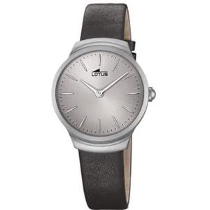 Lotus Watches Klassiek dameshorloge met leren band 18502/1, strap