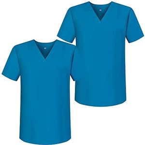 Misemiya Sanitair hemd, 2 stuks, uniseks, turquoise 68