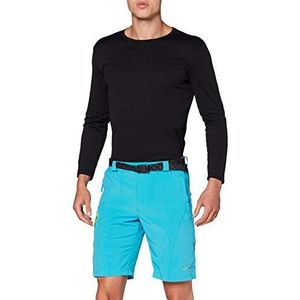 Izas Himalaya elastische shorts voor heren, turquoise/lichtgroen
