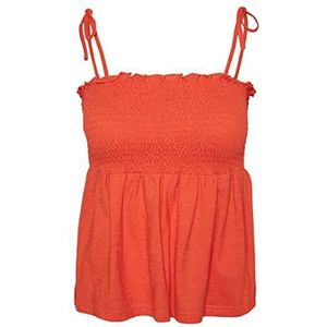 Vero Moda Vmjeane JRS Ga Dames T-Shirt, Oranje, S, kruidig oranje