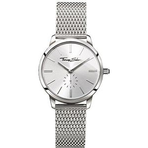 Thomas Sabo Glam Spirit dameshorloge zilver analoog kwarts, Zilver/Zilver, 33 mm, horloge