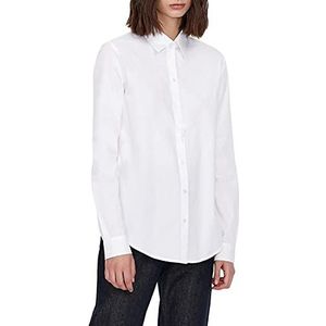 Armani Exchange Nonchalant, elegant damesshirt, Wit