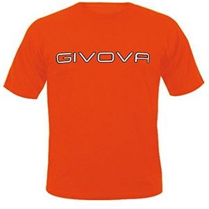 givova Spot Unisex Volwassen T-Shirt 1 Pack, Neon Oranje