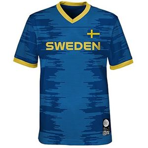 FIFA Officieel FIFA 2023 voetbalshirt voor dames, wereldkampioenschap, voetbal, suède, uniseks T-shirt (1 stuk)