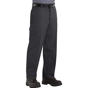 Red Kap Heren Industrial Cargo Broek Heren Slip, zwart.