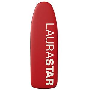 Laurastar Cover My Cover rood, overtrek voor strijktafel Laurastar, 127 cm x 49,5 cm, 100% katoen, elastiek, ontworpen voor Laurastar-systemen, snelle montage, machinewasbaar