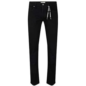 TOM TAILOR Denim heren piers jeans, Dark Stone Wash Denim, 10240 - Black Denim, 32W / 32L