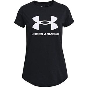 Under Armour Sportstyle shirt met korte mouwen voor meisjes