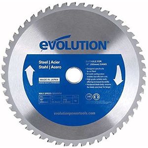 Evolution Power Tools 10Bladest zaagblad van staal, 25,4 cm x 52 tanden