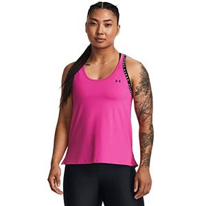 Under Armour Slayer mouwloze tanktop voor dames, Rebel roze/wit/zwart