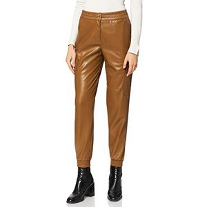 Comma CI Pantalon de loisirs pour femme, 8591 Olive Brown, 46 grande taille grande longueur