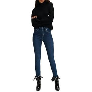 KARL LAGERFELD JEANS Klj Hr Skinny Denim Jeans Dames, Donker gewassen blauw