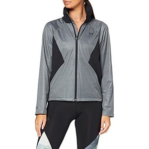 Under Armour Performance Gore Windjack voor dames, zwart/jaisergrijs (001)