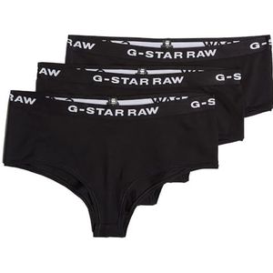 G-STAR RAW Lot de 3 culottes hipster pour femme, Noir (Black/Black/Black D24081-d516-4248), XXL