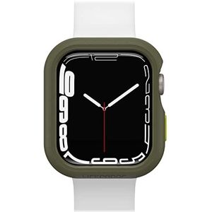 OtterBox LifeProof Bumper voor Apple Watch Series 8/7 45 mm, schokbestendig, valbescherming, elegant, beschermhoes voor Apple Watch, beschermt het scherm en de randen, duurzaam gemaakt, groen