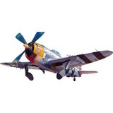 Mini Art 48022 1:48 P-47D-28RA Thunderbolt Basic Kit - originele replica, modelbouw, kunststof bouwset, doe-het-zelf, vrije tijd, lijmen, modelbouwset, montage, ongelakt