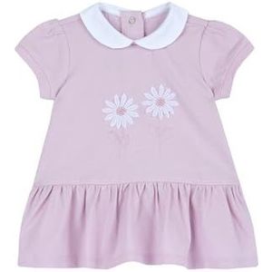 Chicco Robe à Manches Courtes Fille, Rose clair, 3 mesi