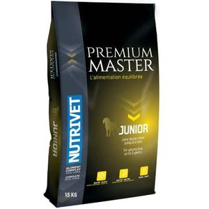 NUTRIVET - Premium Master Junior - droogvoer voor puppy's met normale activiteit - kip en rijst - 15 kg