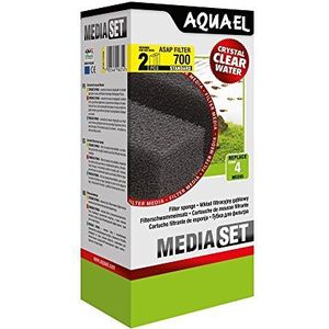 AquaEl Standaard schuim voor filters ASAP 700 voor aquaria, 2 stuks