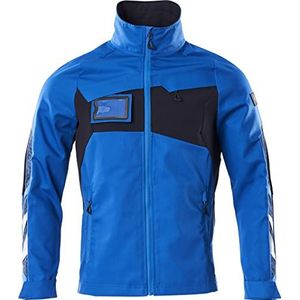 Mascot ACCELERATE Veste stretch Zones 18509 Veste de travail légère et élastique (as3, alpha, m, régulière, normale, bleu azur, bleu azur, bleu noir 91010)