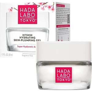 Hada Labo Tokyo White Skin-Pulpping Hydraterende gezichtscrème, 50 ml, dagcrème en nachtcrème, effectieve gezichtsverzorging, hydraterende gezichtscrème, met hyaluronzuur, gelconsistentie