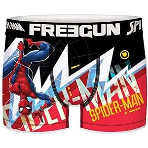 FREEGUN Ultimate Spiderman boxershorts, microvezel, voor jongens, Ups
