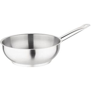 Vogue RVS Conische Sauteuse 20cm - Horeca & Professioneel - Geschikt voor inductie