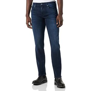 7 For All Mankind JSMNR460 Jeans, Donkerblauw, Regular Heren, Donkerblauw, One Size, Donkerblauw