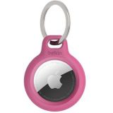 Belkin AirTag sleutelhanger F8W973btPNK (robuuste beschermhouder voor de AirTag beschermt tegen krassen) - roze