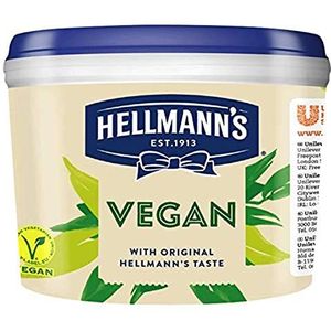 Hellmann's Veganistische Mayonaise, 2,6 liter gastronomie