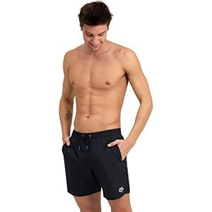 arena arena Icons Solid Boxershorts Swim Trunks voor heren, Zwart