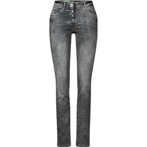 Cecil B376019 Losse damesjeans, Verwassen grijs