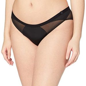 S by sloggi Dames Symmetry Low Rise Cheeky Hipster, zwart.