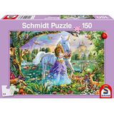 Schmidt Spiele Prinses met eenhoorn en gesp (kinderpuzzel)