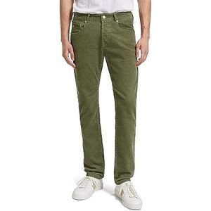 Scotch & Soda Ralston Regular Fit Corduroy herenbroek, Leger 0115