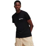 KARL LAGERFELD JEANS Klj Slim Sslv T-shirt voor heren, zwart.