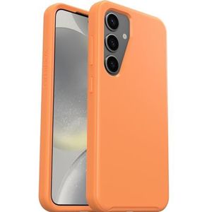 OtterBox Symmetry beschermhoes voor Samsung Galaxy S24, schokbestendig, valbestendig, dunne beschermhoes, 3 x getest volgens militaire norm, oranje