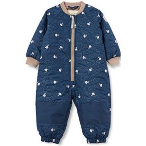 Noa Noa miniature karolinannm jumpsuit baby meisje, Opdruk blauw/grijs