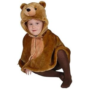 Dress Up America Kostuumset met kleine bruine beer, knuffelige mooie verkleedset voor rollenspel, cosplay-kostuum voor kinderen