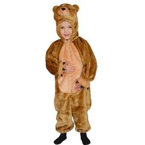 Dress Up America Kostuumset met kleine bruine beer, knuffelige mooie verkleedset voor rollenspel, cosplay-kostuum voor kinderen