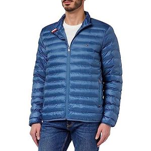 Tommy Hilfiger Packable Recycled Herenjas, Blauwe kust