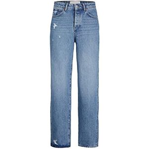 Jack & Jones Jjxx Jxseville Loose MW RR5001 Sn Jeans, denim, middelblauw, 28 W x 32 L, dames, denim medium blauw, 28 W / 32 L, denim, middenblauw