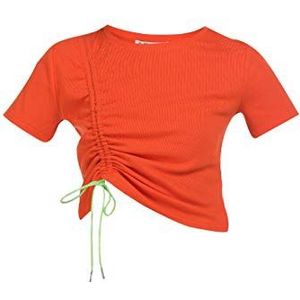 beach budz T-shirt pour femme, orange, taille S, Orange, S